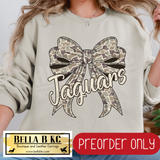 **PREORDER ONLY** Jaguars Camo Coquette Bow - Tee or Sweatshirt - 1 Week Turn Around from Date of Order
