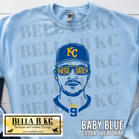 Kansas City Baseball #9 Pasquatch Tee or Sweatshirt