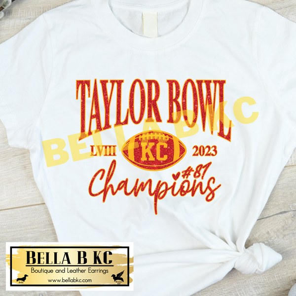 Kansas City Football Champs Taylor Bowl Tee or Sweatshirt