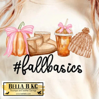 Fall - Fall Basics V2 *GLITTER INFUSED PRINT* Tee or Sweatshirt