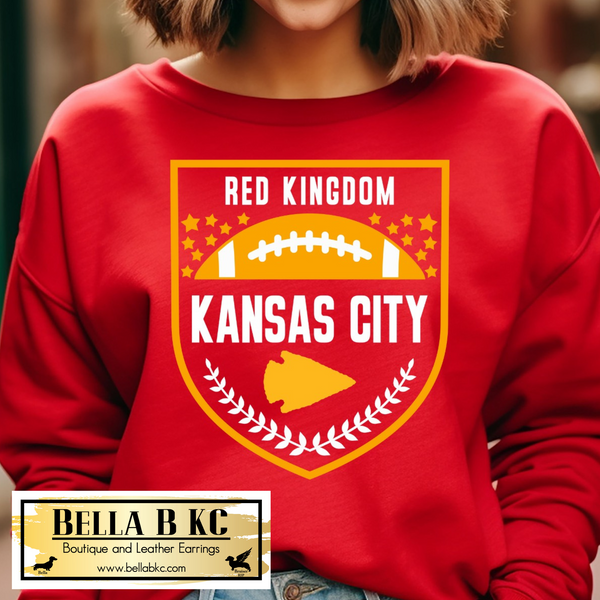 Kansas City Red Kingdom Tee or Sweatshirt