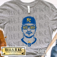 Kansas City Baseball #9 Pasquatch Tee or Sweatshirt