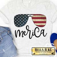 Patriotic - Merica Sunglasses Tee