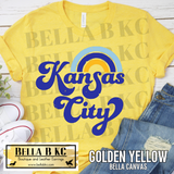 Kansas City Baseball Rainbow Tee or Sweatshirt
