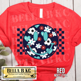 Kansas City Women's Soccer Happy Face Tee or Sweatshirt