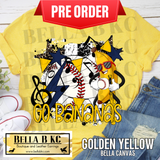 **PREORDER ONLY 1 WEEK TAT** Go Bananas Baseball Tee or Sweatshirt