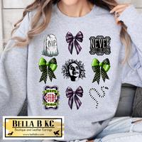 Halloween - Beetle Guy Bow Coquette Tee or Sweatshirt