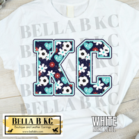 Kansas City Women's Soccer Floral KC Tee or Sweatshirt