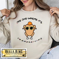 Fall - Thanksgiving Turkey Tee or Sweatshirt