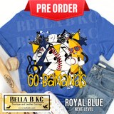 **PREORDER ONLY 1 WEEK TAT** Go Bananas Baseball Tee or Sweatshirt