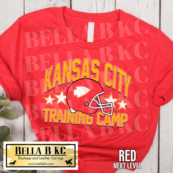 **PREORDER ONLY** Kingdom - KC Training Camp Helmet Tee or Sweatshirt - 1 Week Turn Around Time from Time of Order