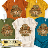 Fall - Scare Crow - Multiple Shirt Options