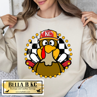 Fall - Thanksgiving KC Turkey BOY Tee or Sweatshirt