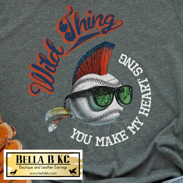 Baseball Wild Thing Tee or Sweatshirt