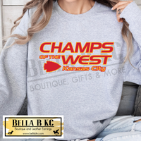 Kingdom - Championship - Champs of the West Tee or Sweatshirt