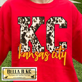 Kansas City Cowhide KC Tee or Sweatshirt