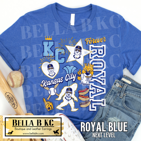 Kansas City Baseball Collage Tee or Sweatshirt