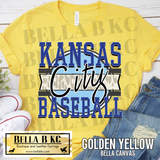Kansas City Baseball Leopard Tee or Sweatshirt
