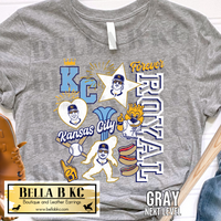 Kansas City Baseball Collage Tee or Sweatshirt