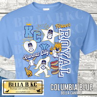 Kansas City Baseball Collage Tee or Sweatshirt