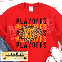 Kingdom Championship - Playoffs Repeat Leopard Arrowhead Tee or Sweatshirt