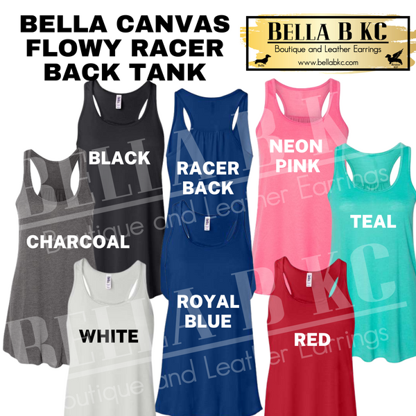 ADD ON - Bella Canvas TANK TOP Upgrade **READ AND ORDER CORRECTLY OR YOUR ORDER WILL BE CANCELED** MAKE SURE YOUR COLOR CHOICES MATCH!!!
