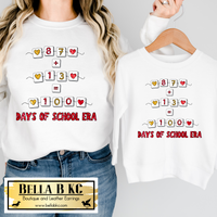 **PREORDER** TODDLER/YOUTH - 100 Days of School Friendship Bracelet Tee or Sweatshirt