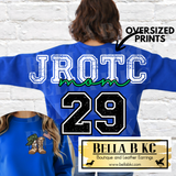 **PREORDER** Oversized Sports Sweatshirt - CUSTOM