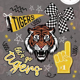 **PREORDER ONLY** Tigers Doodle Tee or Sweatshirt - TAT 1 Week Turn Around from Time of Order