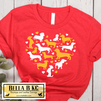 Kansas City Doxie Dachshund Tee or Sweatshirt