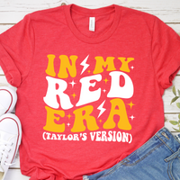 Kansas City Football Red Era Tee or Sweatshirt