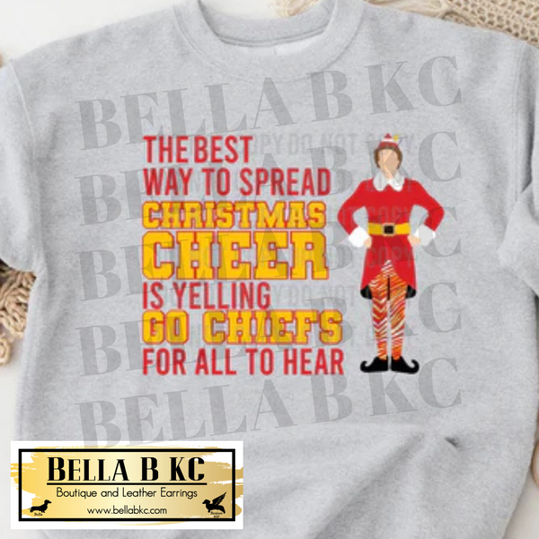 Christmas - Best Way to Spread Christmas Cheer KINGDOM Tee or Sweatshirt