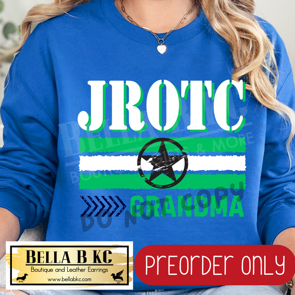 **PREORDER ONLY** Jaguars JROTC Grandma Star - Tee or Sweatshirt - 1 Week Turn Around from Date of Order