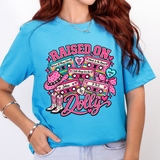 **ONLINE ONLY** Raised on Dolly Cassette Tapes - Tee or Sweatshirt - 1 Week Turn Around from Date of Order