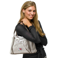 NFL Kansas City Chiefs Hoodie Purse: Grey