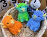 Highland Cow Squishy Fidget Toy - Random Colors