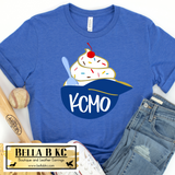 KC Baseball Kansas City Ice Cream Sundae Tee or Sweatshirt