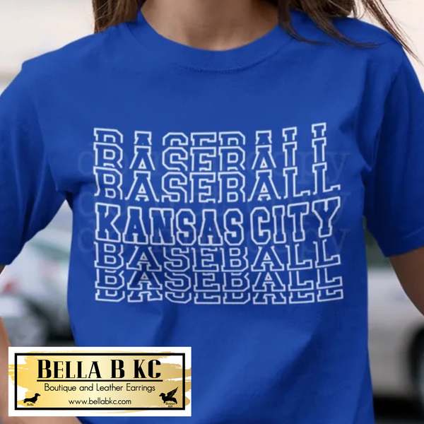 KC Baseball Kansas City Repeat Tee or Sweatshirt