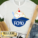 KC Baseball Kansas City Ice Cream Sundae Tee or Sweatshirt