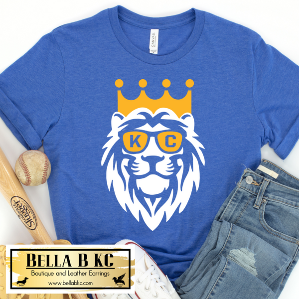 KC Baseball Kansas City Favorite Lion Tee or Sweatshirt