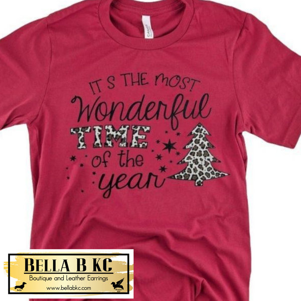 Christmas - It's the Most Wonderful Time of the Year Red Tee