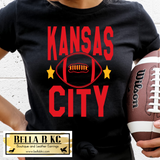 Kansas City Football Bold Kansas City Tee or Sweatshirt