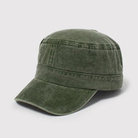 Olive Green Pony Flow Cadet Hat