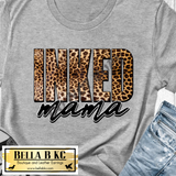 Mom/Mama - Leopard Inked Mama Tee (DTF)