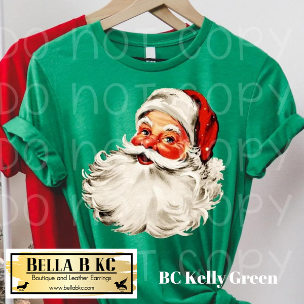 Christmas - Jolly Santa Tee or Sweatshirt