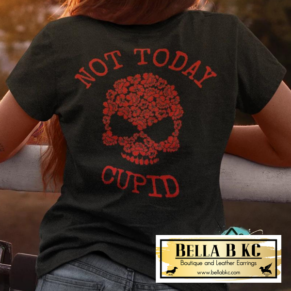 Valentine's Day Anti Not Today Cupid Tee