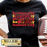 KC Football Kansas City Repeat V2 Tee or Sweatshirt