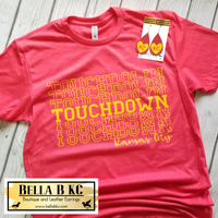 KC Football Touchdown Repeat T-Shirt or Sweatshirt