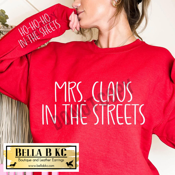 Christmas - Mrs Claus in the Sheets Sweatshirt
