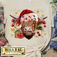 Christmas - Christmas Cow Heifer Tee or Sweatshirt